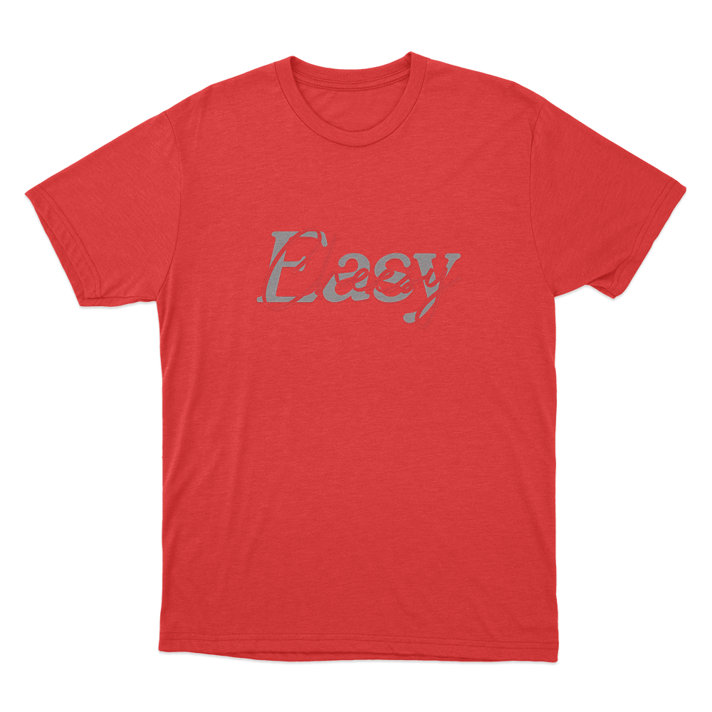 Easy Unisex T Shirt Red Easy Unisex T Shirt Red
