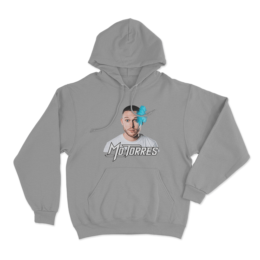 Mo-Torres Portrait Unisex Hoodie Grey Mo Torres Portrait Unisex Hoodie Grey