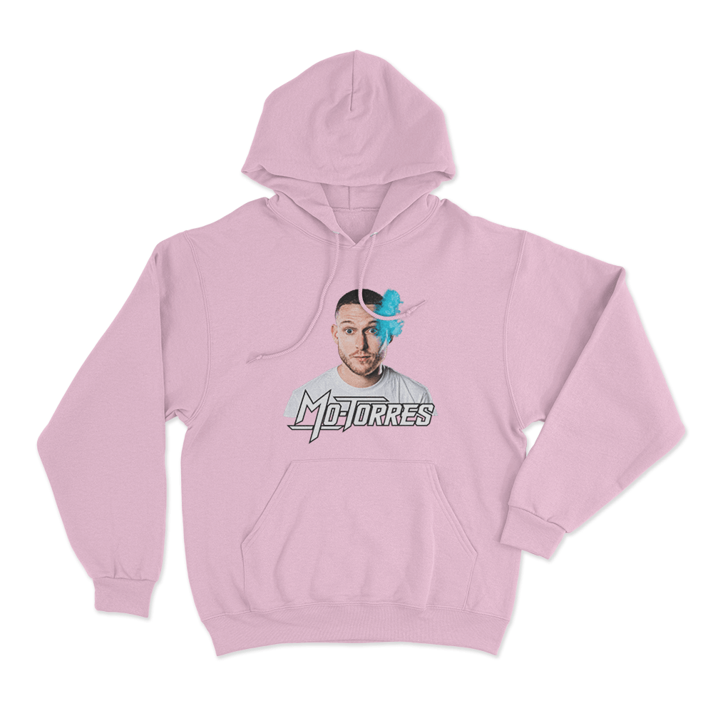 Mo-Torres Portrait Unisex Hoodie Pink Mo Torres Portrait Unisex Hoodie Pink