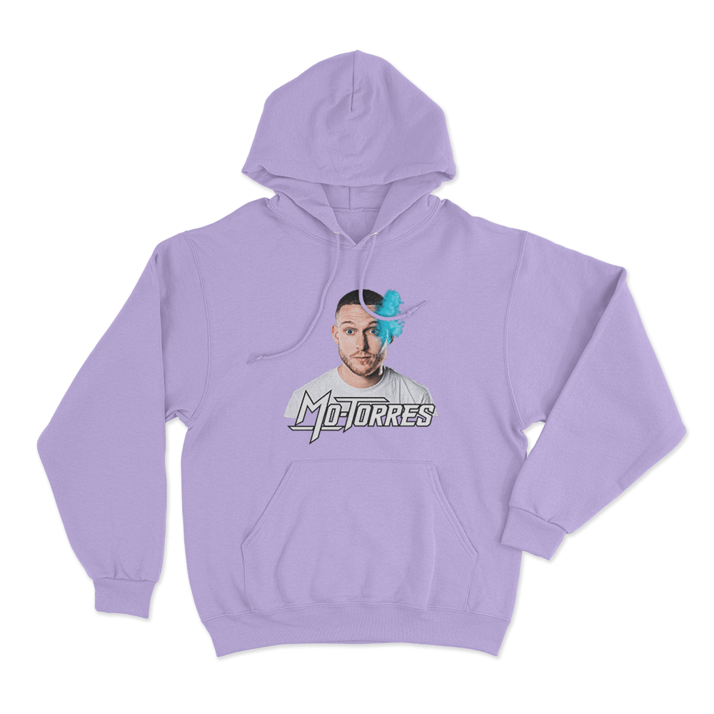 Mo-Torres Portrait Unisex Hoodie Purple Mo Torres Portrait Unisex Hoodie Purple