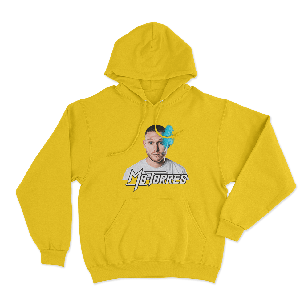 Mo-Torres Portrait Unisex Hoodie Yellow Mo Torres Portrait Unisex Hoodie Yellow