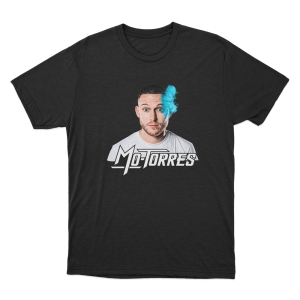Mo Torres Portrait Unisex T Shirt Black