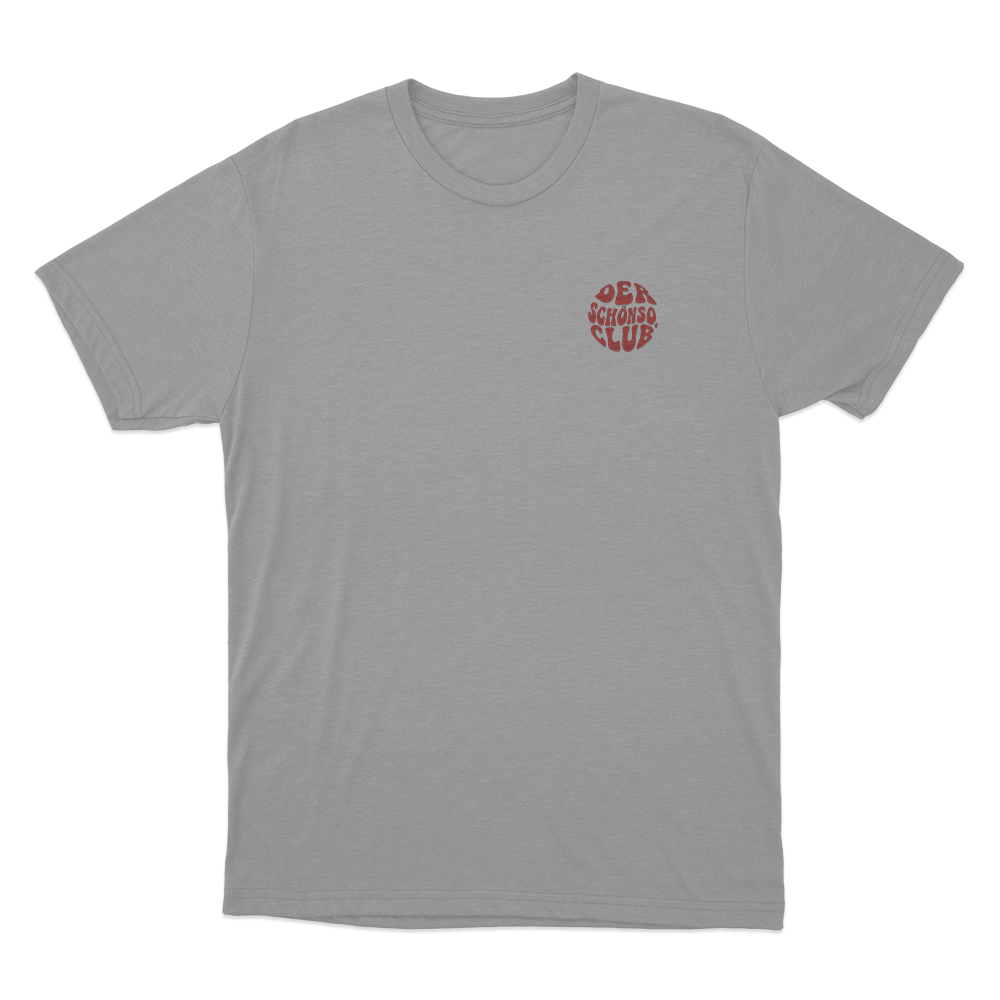 Schönso.Club Unisex T Shirt Grey Schonso.Club Unisex T Shirt Grey