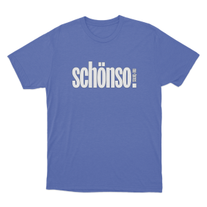 Schonso.Unisex T Shirt Blue