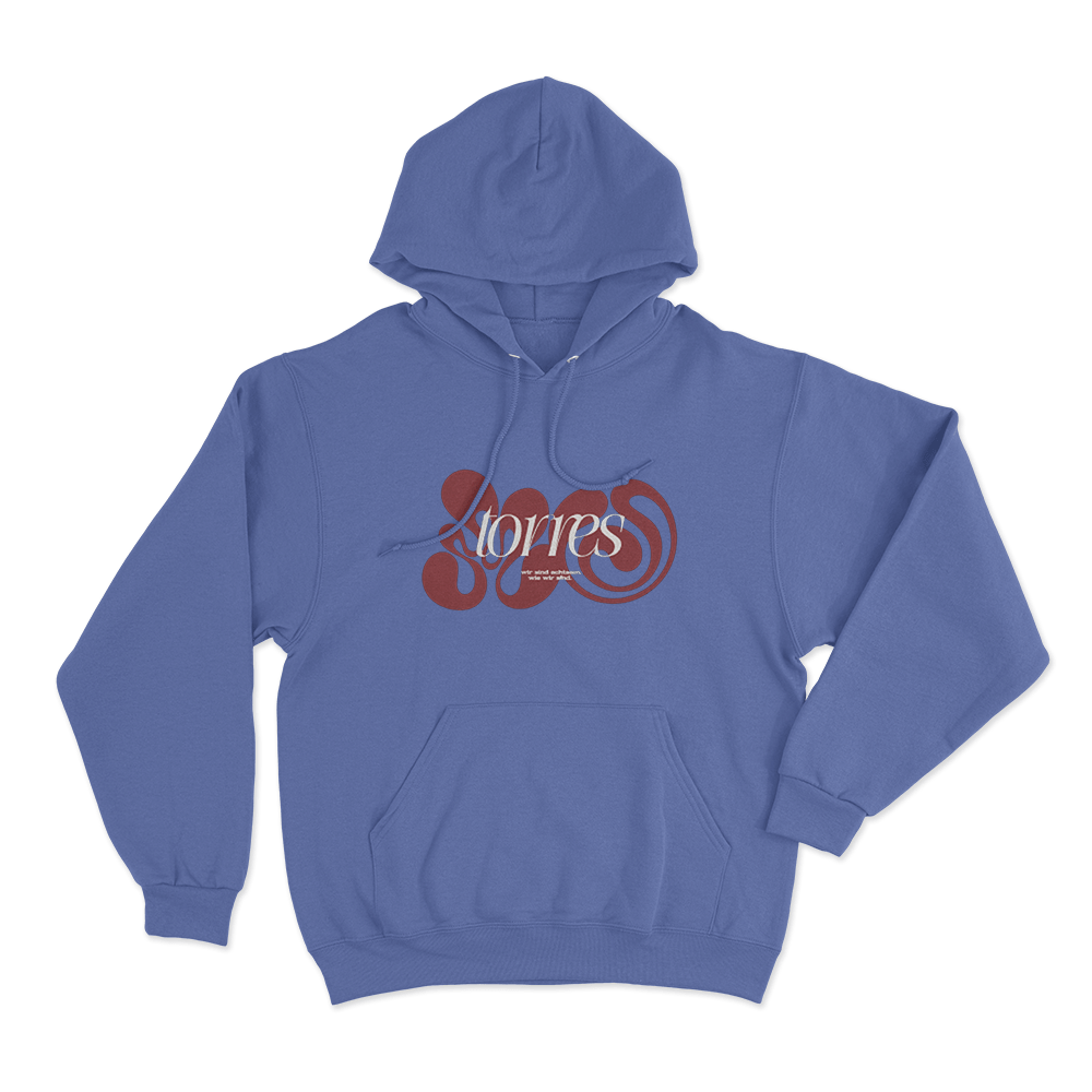 Torres Unisex Hoodie Blue Torres Unisex Hoodie Blue